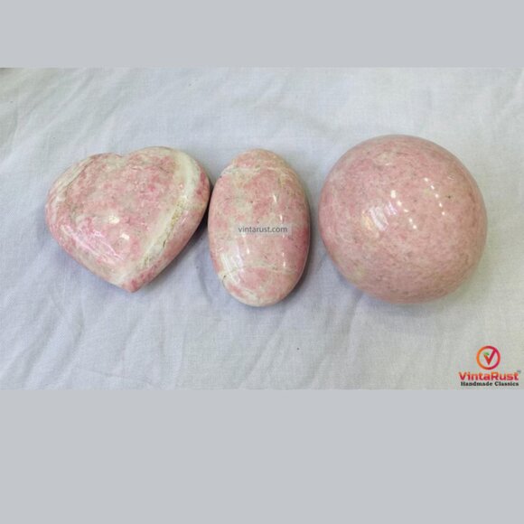 Natural Rhodochrosite Stone : Top Grade Quality Rare Gemstone Cabochon - Picture 1 of 4